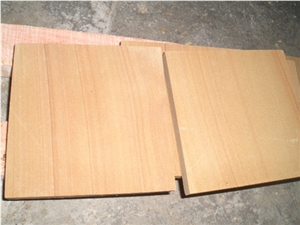 China Yellow Sandstone Slabs & Tiles