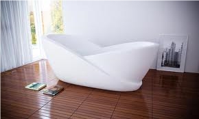 Pure White Marble Bathtub 1