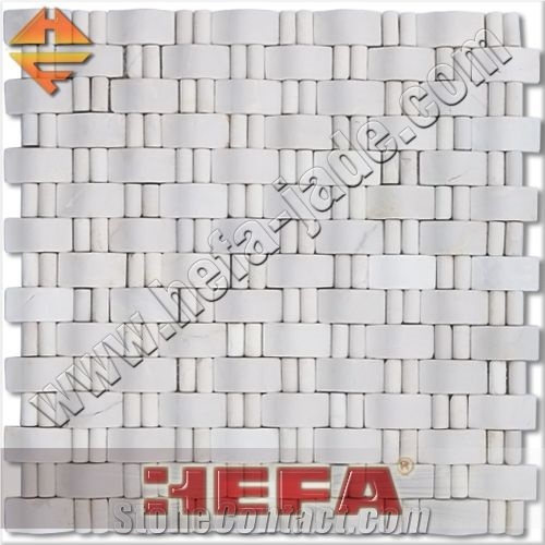 Marble Mosaic on Mesh/mosaic Tile(XMD005PS)