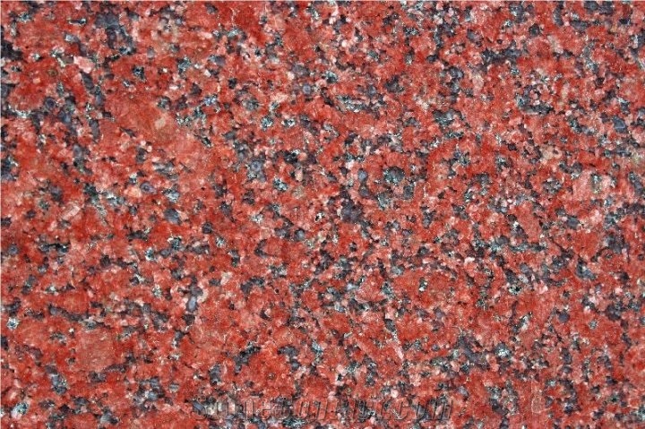 Imperial Red Extra Granite Tile