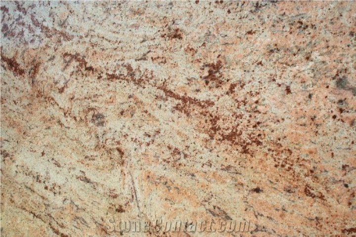 Ivory Brown Granite Slabs & Tiles
