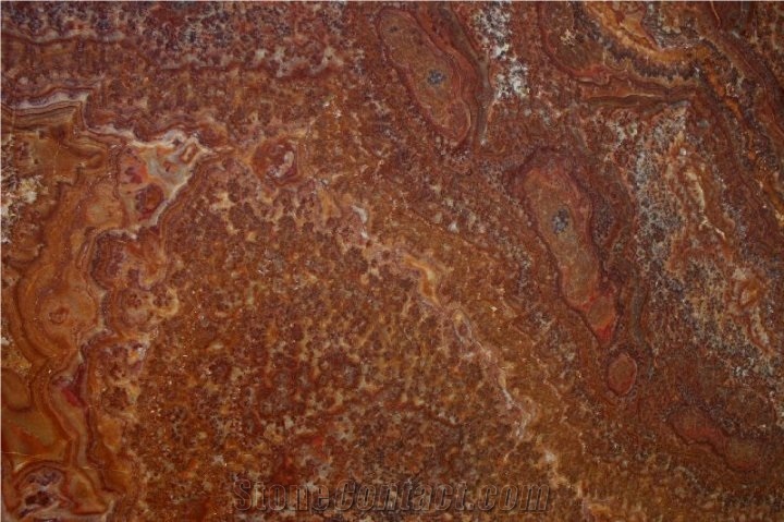 Multicolor Red Onyx Tile