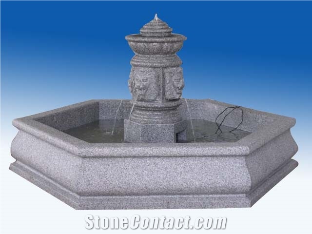 Grey Granite Fountain