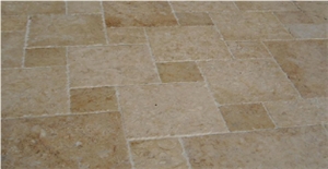 Bronce Beige Travertine French Pattern