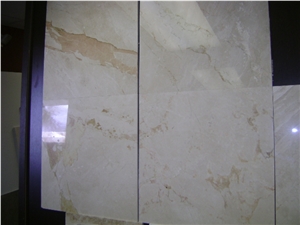 Monaco Ivory Light Beige Marble Tile, Turkey Beige Marble