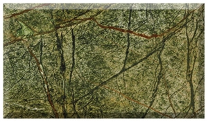 Rain Forest Green Marble Tile