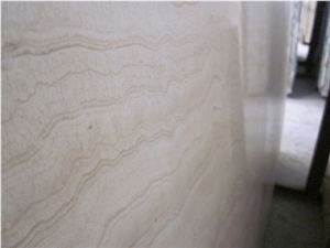 White Travertine Slab