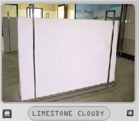 Crema Cloudy Limestone Slab