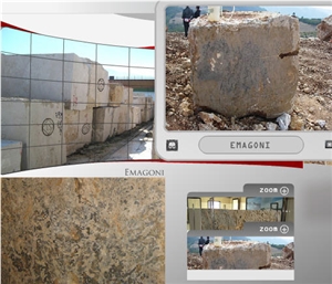 Emgoni Marble Blocks, Turkey Blue Marble