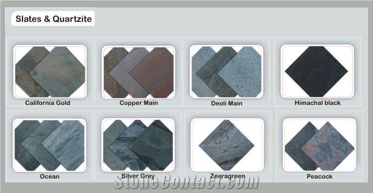 Indian Slate Flooring Tiles