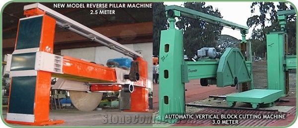 Automatic Vertical Block,Slab Cutting Machine