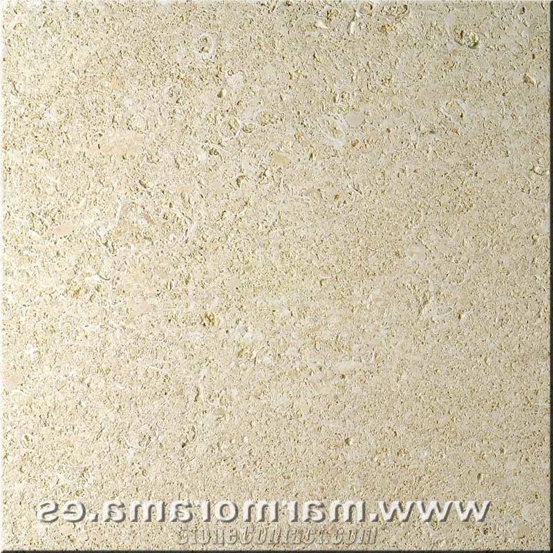 Amarillo Fosil Limestone Tiles Used for Building & Walling