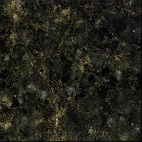 Verde Ubatuba Dark Granite Tile