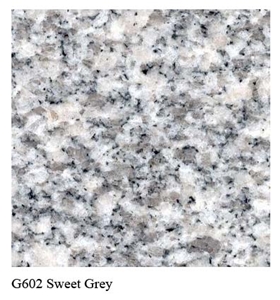 G602 Granite, Sweet Grey Granite Tile
