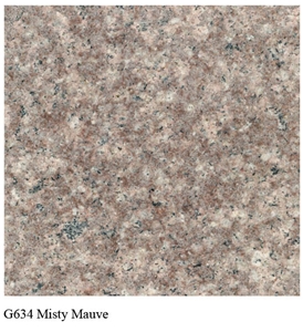 G634 Granite Tile, Misty Mauve Granite