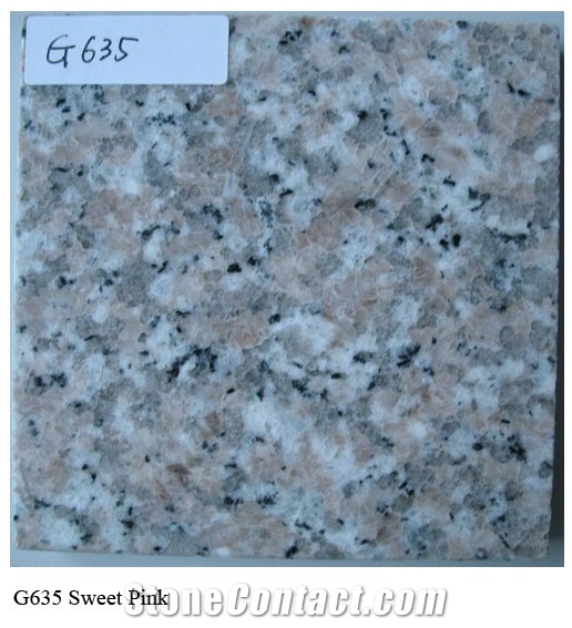 G635 Granite Tile,Sweet Pink Granite