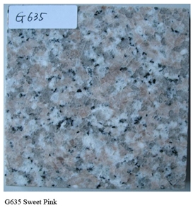 G635 Granite Tile,Sweet Pink Granite