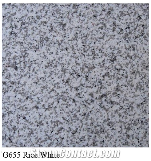 G655 Granite Tile,Rice White Granite