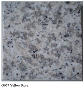 G657 Granite Tile,Yellow Rose Granite
