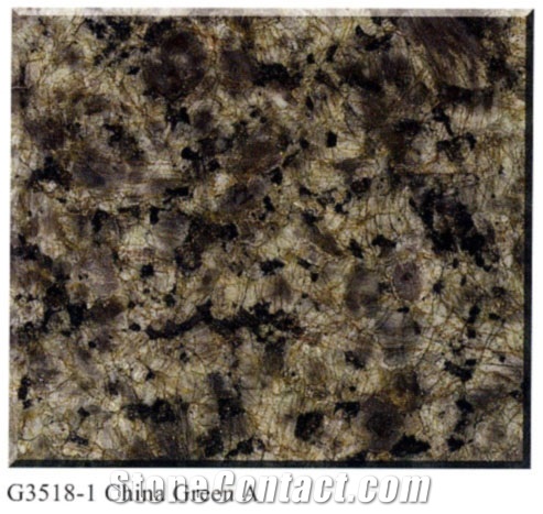 G888 Granite Tile, China Green-A