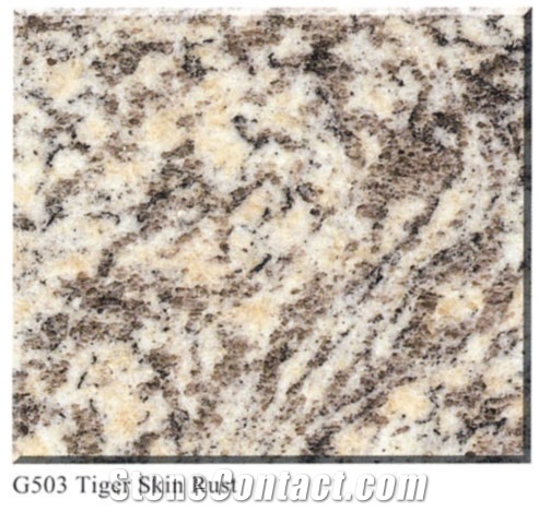 Tiger Skin Rust Granite,G754 Granite Tile