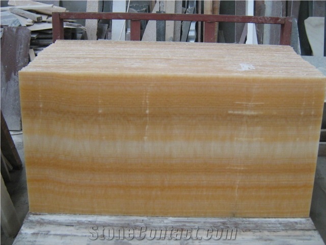 Honey Onyx Slabs & Tiles, China Yellow Onyx