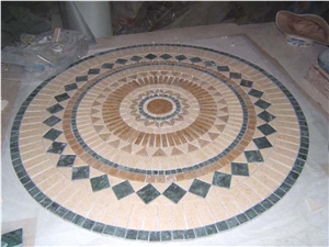 Mosaic Stone Medallions Flooring