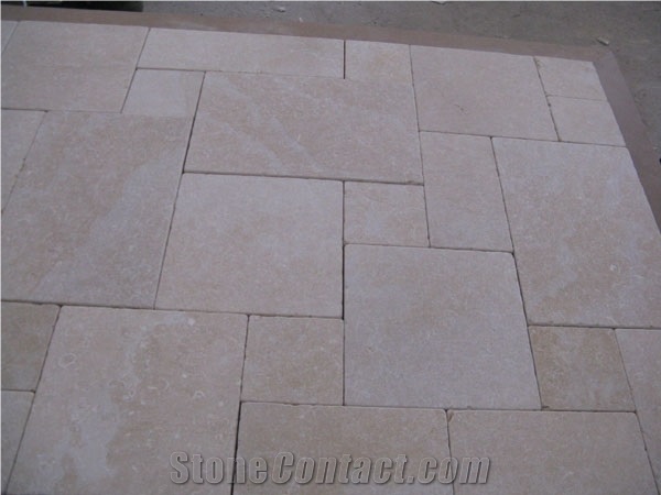 Jerusalem Gold Limestone Tumbled Tile from Israel ...