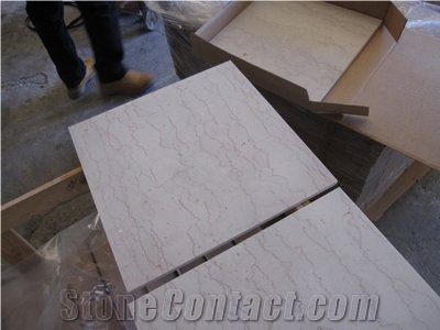 Filetto Rosso Trani Limestone Slabs & Tiles