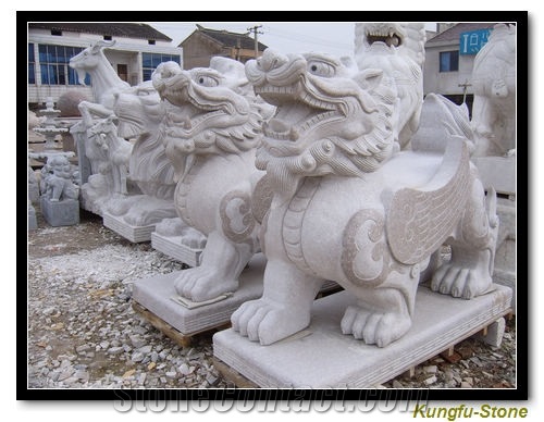Lion Stone Animal Sculpture