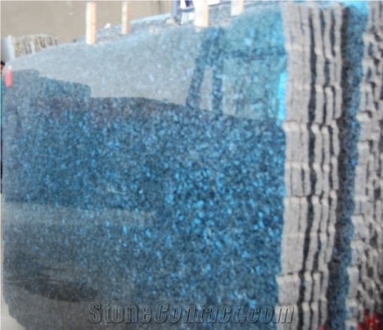 Royal Blue Pearl Slabs, Granite
