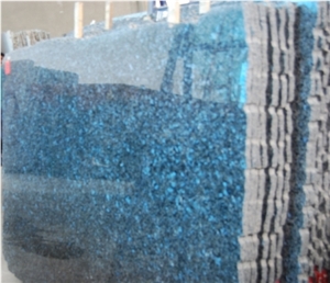 Royal Blue Pearl Slabs, Granite