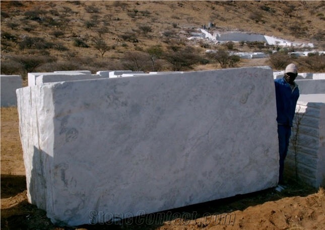 Savanna Atlantica Marble Blocks,Namibia White Marble