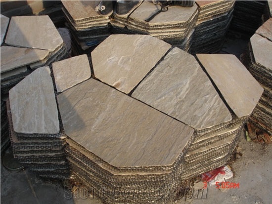 Silica Slate Paving Stone Tile