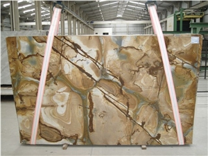 Palomino Quartzite Slabs & Tiles, Brazil Yellow Quartzite