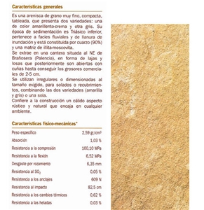 Arenisca Branosera Amarilla Sandstone Tile,Spain Yellow Sandstone