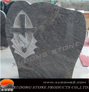China Juparana Granite Headstone