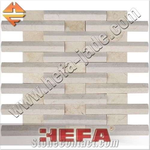 Marble Mosaic,widely Used as Porcelain Mosaic Tile