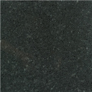 Black Quartz Stone/Black Quartz Slabs in Jumbo Size 126 *63 at 2cm and 3cm/Black Quartz Tile/Black Quartz Countertops/Aging and Wear Resistant, Free Maintenance