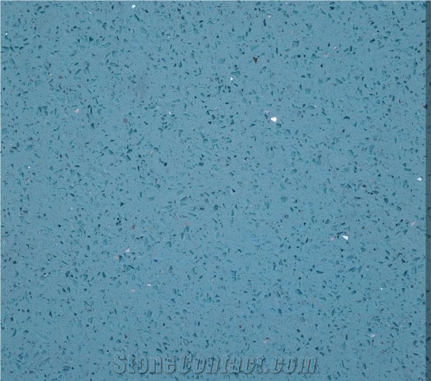 Blue Quartz Stone Slab and Tile-Resistant to Scratch, Stain, Chemicals, Acid and Alkali