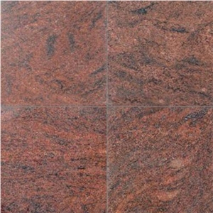 Red Multicolor Granite Slabs & Tiles