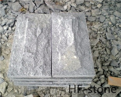 G654 Black Granite Mushroom Stone