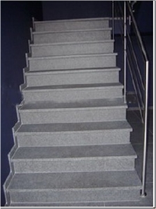Grey Granite Step Stair