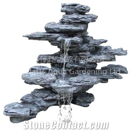 Rockwork Grey Fountain
