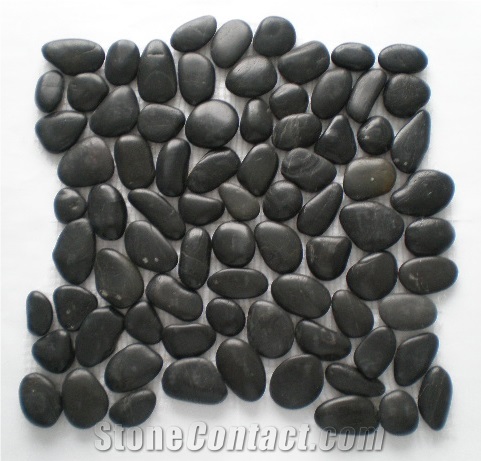 Black Pebble Series - Pebble Tiles