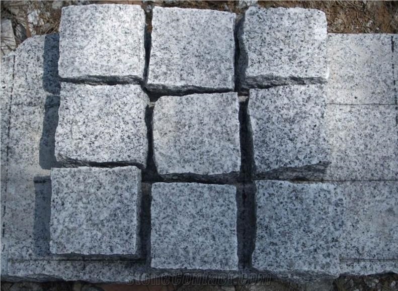 Grey Granite Cobblestone Pavers for Walkway, Driveway,