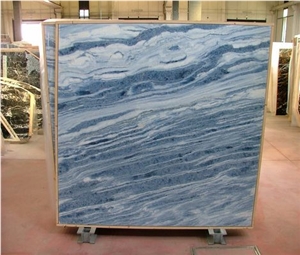 Azul Onda Marina Marble Slab