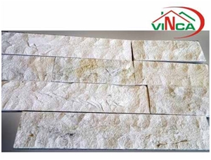 Vratza Limestone Split Face Ledge Stone,Bulgaria Beige Limestone