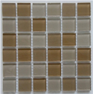 Crystal Glass Color Mixed Mosaic CTR-GB-S003