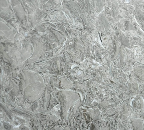 Good Quality Gris Fosil Marble Tile,China Grey Marble